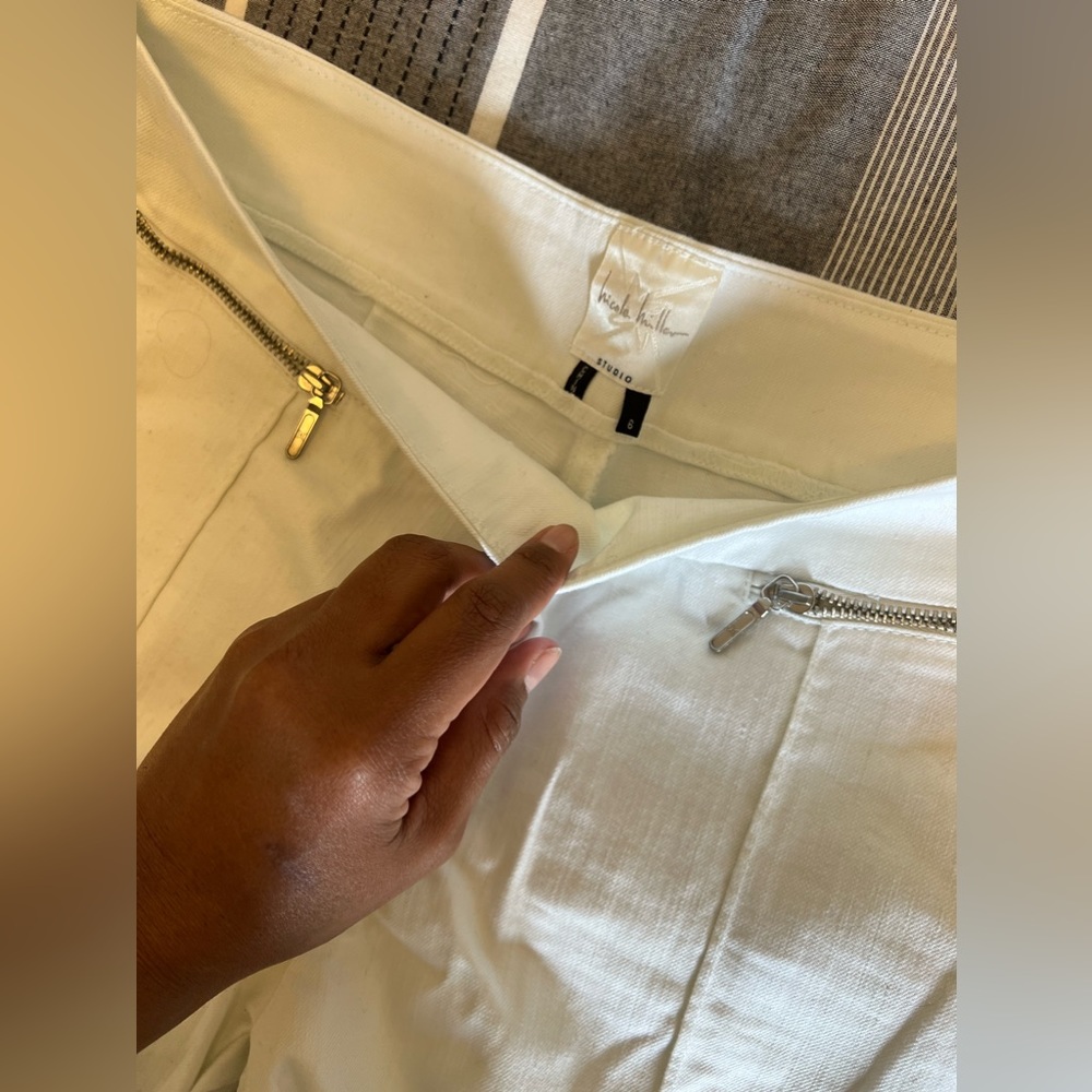 White jeans